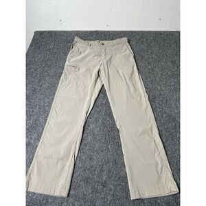 UB Tech  Pants 32x29‎ TanClassic Fit Nylon Blend beige Cargo Performance stretch